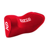 Neck pillow car headrest Sparco red