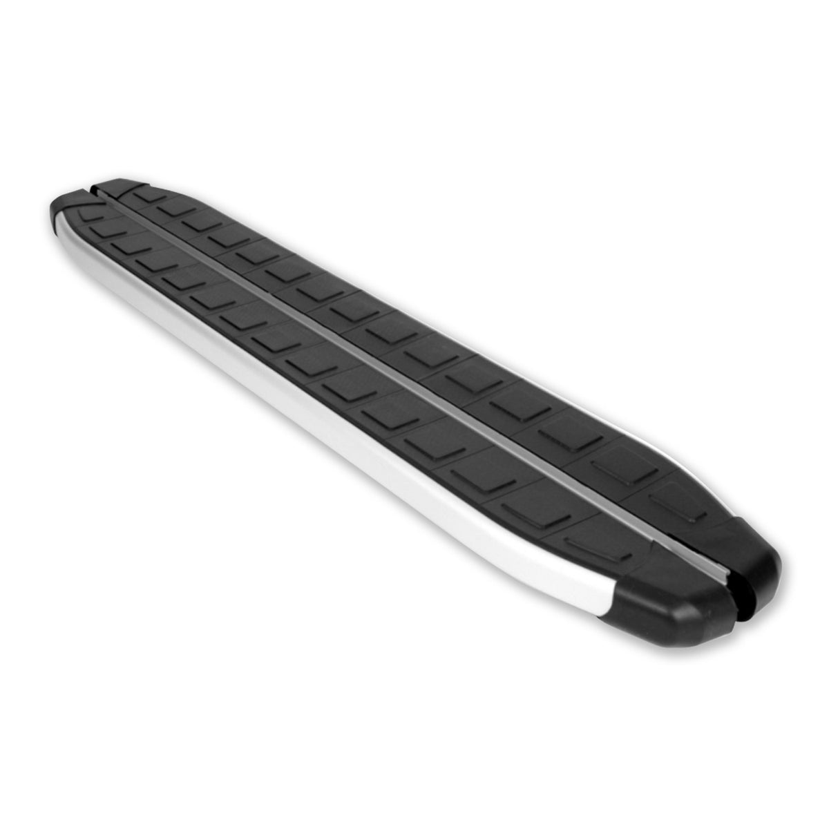 Sill side boards running boards for Hyundai Santa Fe 2013-2018 aluminum black