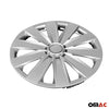 4x 15" Radkappen Radzierblenden Radblenden für Range Rover ABS Grau