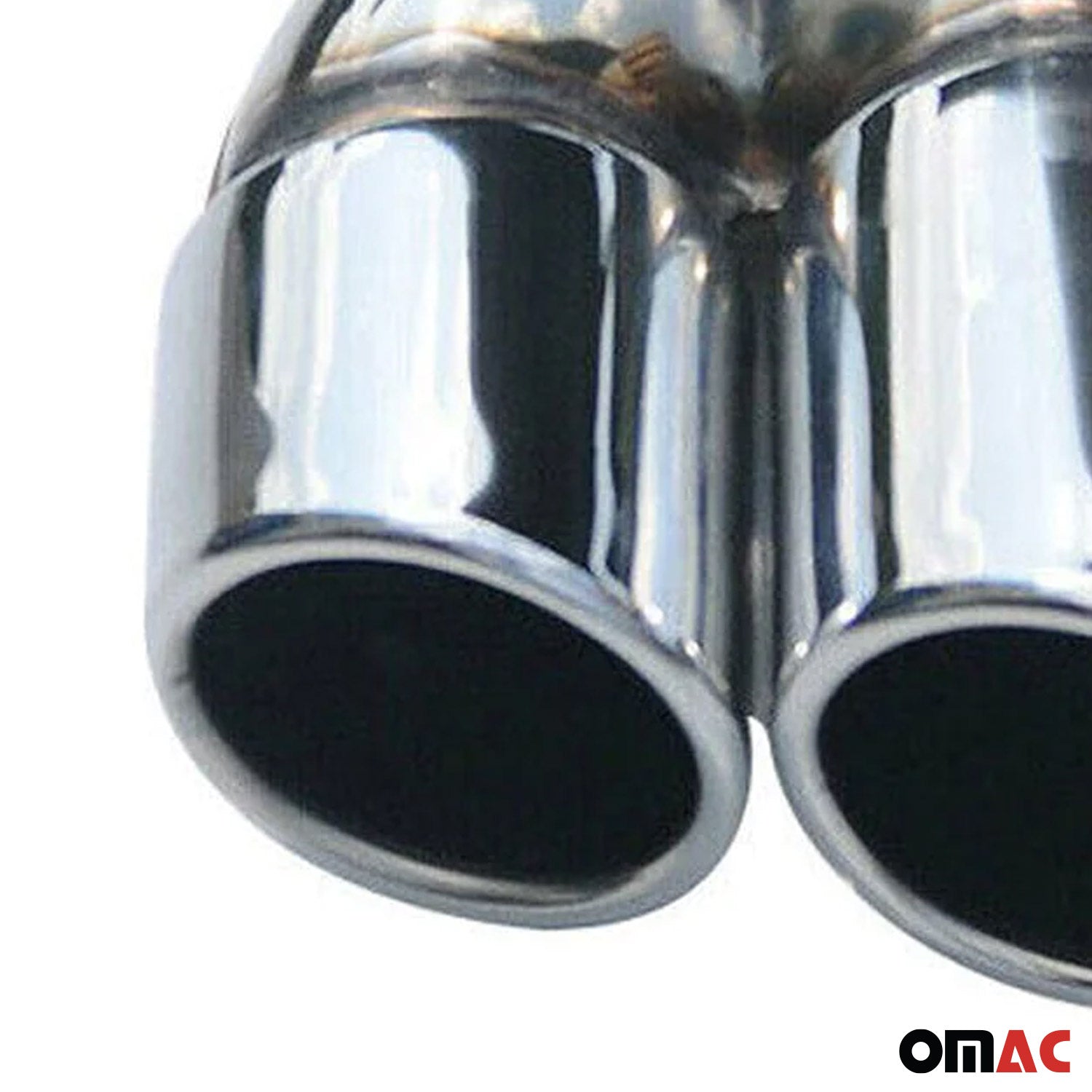 Auspuffblende Endrohr Auspuff Blende 1 Teilig Chrom Edelstahl Rechts oder Links