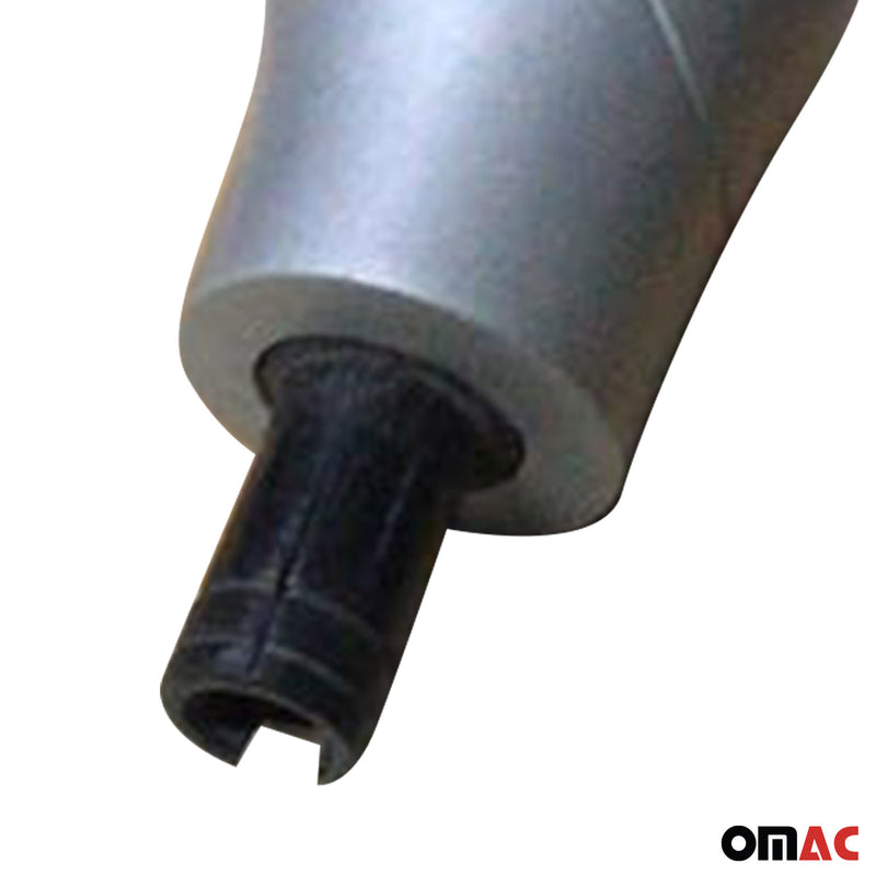 Schaltknauf Schaltknopf für VW Passat B5 1996-00 Manuell 5-Gang Aluminium Silber