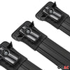 Roof rack luggage rack for Renault Trafic 2014-2024 railing rack aluminum black 3x