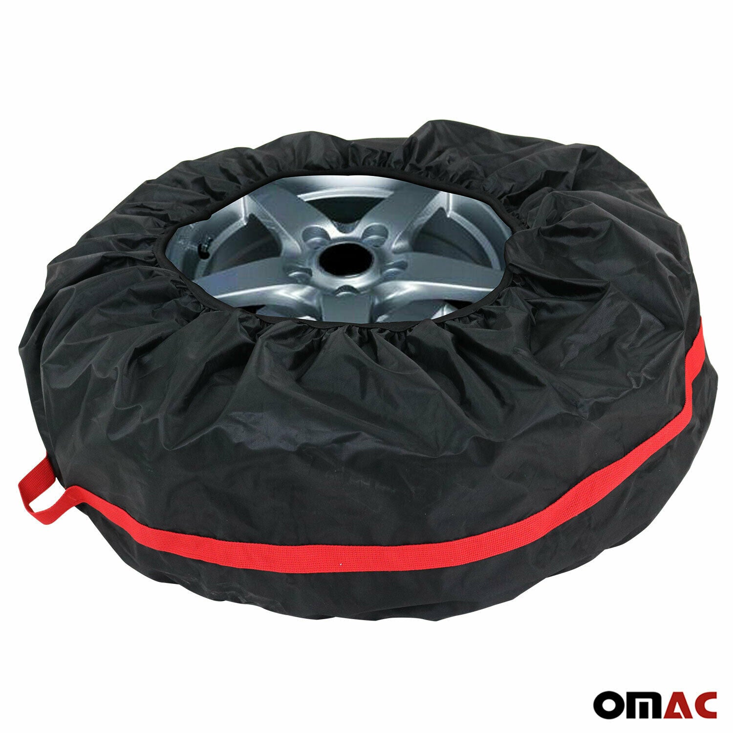 Formula 1 Reifentaschen-Set, Reifenschutzhülle, 4-teilig, wasserabweisend,  waschbar, schwarz-rot, für sauberen Transport und sichere Aufbewahrung :  : Auto & Motorrad