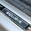 Einstiegsleisten Türschweller Exclusive für Mitsubishi Lancer 1988-2014 Chrom 2x