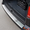 Loading sill protection bumper for VW Multivan T6 2015-2024 single door stainless steel