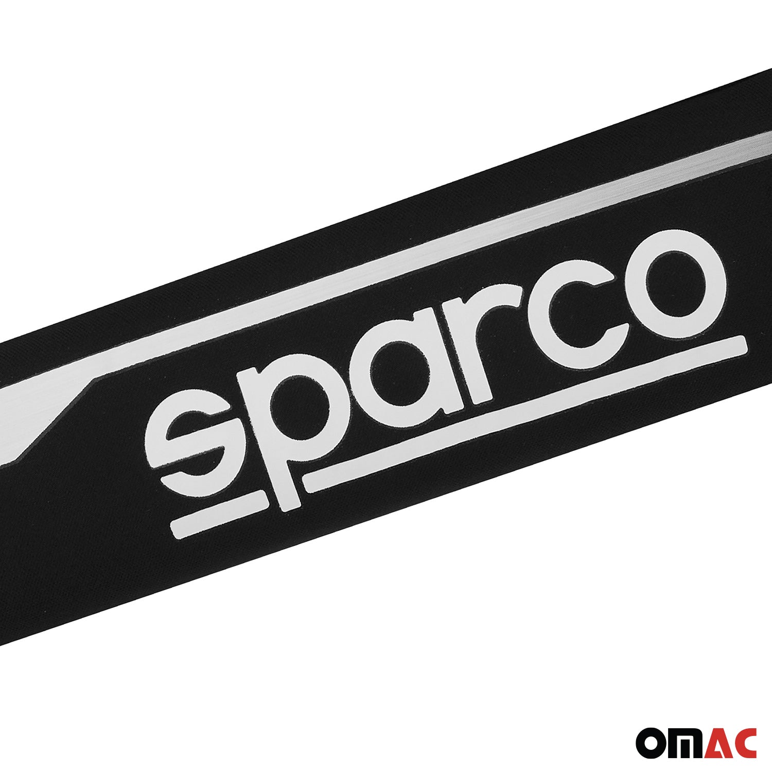 SPARCO Gurtschoner Gurtpolster Sicherheitsgurt Gurtschutz Polster Grau 2x