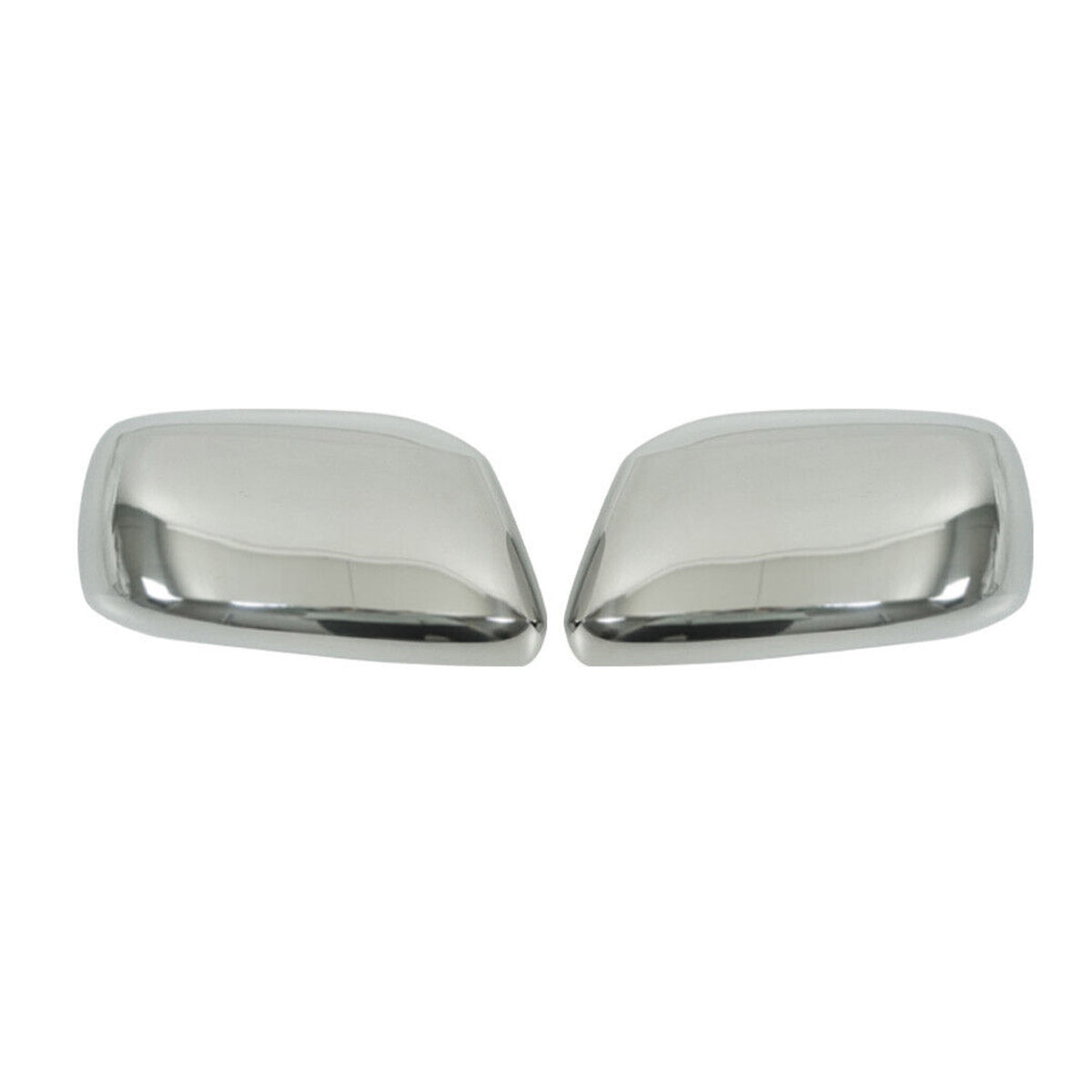 Mirror Caps Mirror Cover for Nissan Pathfinder 2005-2012 Stainless Steel Silver