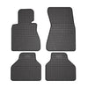 OMAC rubber floor mats for BMW 7 Series E65 E66 E67 2001-2009 car mats black 4x
