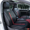 SPARCO Sitzkissen Sitzauflage Sitzschoner Universal Schwarz Rot Auto-Sitzschutz