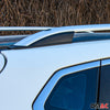 Dachreling Dachgepäckträger für Dacia Sandero Stepway II 2008-2020 Alu Grau