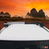 Dachträger Gepäckträger für Suzuki SX4 S-Cross 2013-2023 TÜV ABE Aluminium Grau
