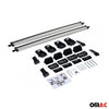 Aluminum roof rack luggage rack base rack for Kia Soul 2020-2024 gray 2x