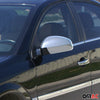 Spiegelkappen Spiegelabdeckung für Opel Vectra C Signum Edelstahl Silber 2tlg