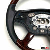 Steering wheel for Mercedes S Class W221 C216 fine wood burl black leather