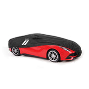 SPARCO Auto Schutzhülle Autoabdeckung Schwarz Vollgarage Abdeckung Autogarage XL