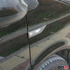 Blinkerrahmen Signalblende Blinker Rahmen für VW Caddy 2015-2020 Chrom Dunkel 2x