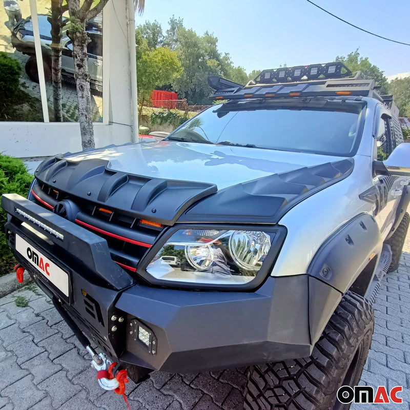 Motorhaube Deflektor Insekten Steinschlagschutz für VW Amarok 2010-2022 3tlg