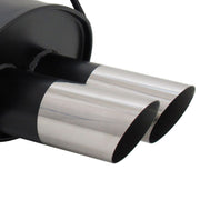 Novus Sportauspuff für Renault Clio 3 2x76mm MS-Design Endschalldämpfer