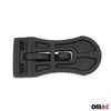 Car Door Pedal Footrest Foldable for Dacia Dokker Lodgy Aluminum Black