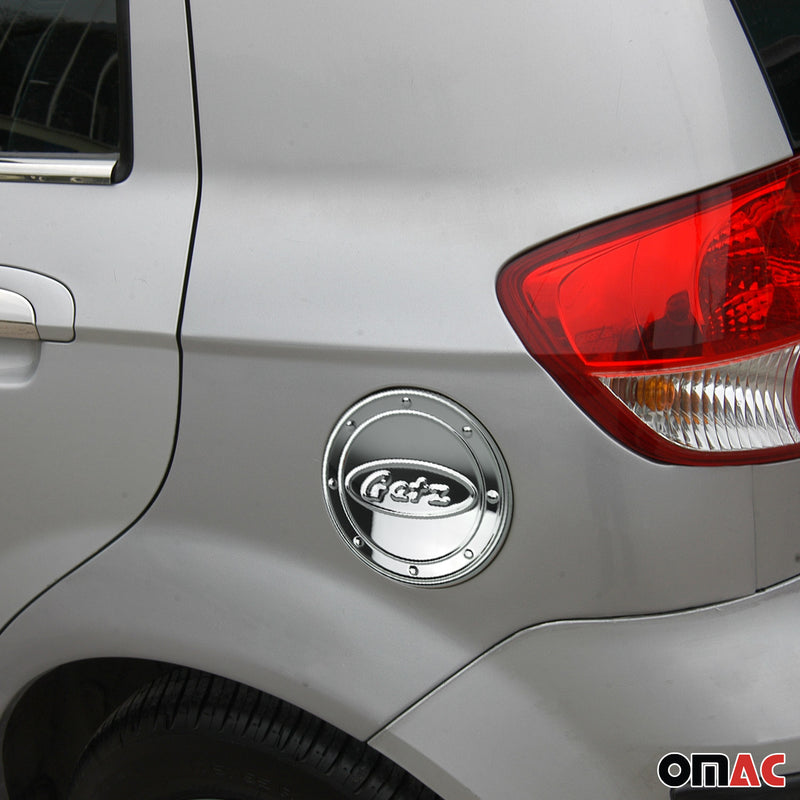 Tankdeckel Blenden Tankverschluss für Hyundai Getz 2002-2011 Edelstahl Chrom
