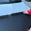 Hood bra stone chip protection for Ford Tourneo Custom 2018-2024 black half