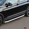 Alu Trittbretter für Fiat 500L 2013-2023 Schweller Seitenschweller Seitenbretter