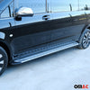 Trittbretter Schweller Seitenbretter für Range Rover Sport 2013-2021 Alu Schwarz