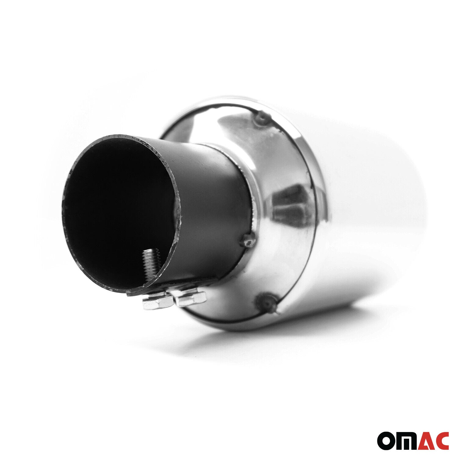 Auspuffblende Endrohr für Opel Corsa 2006-2026 Edelstahl Chrom 60mm 1tlg