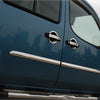 Seitentürleiste Türleisten Türschutzleiste für Fiat Doblo 2000-2006 Edelstahl 4x