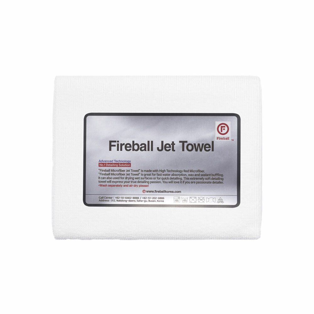 Fireball Premium Allzweck-Mikrofasertuch Waschlappen Weisse Farbe 60x42 cm