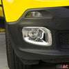 Reflektor Blenden Reflektorleiste für Jeep Renegade 2014-2024 Chrom ABS 2x