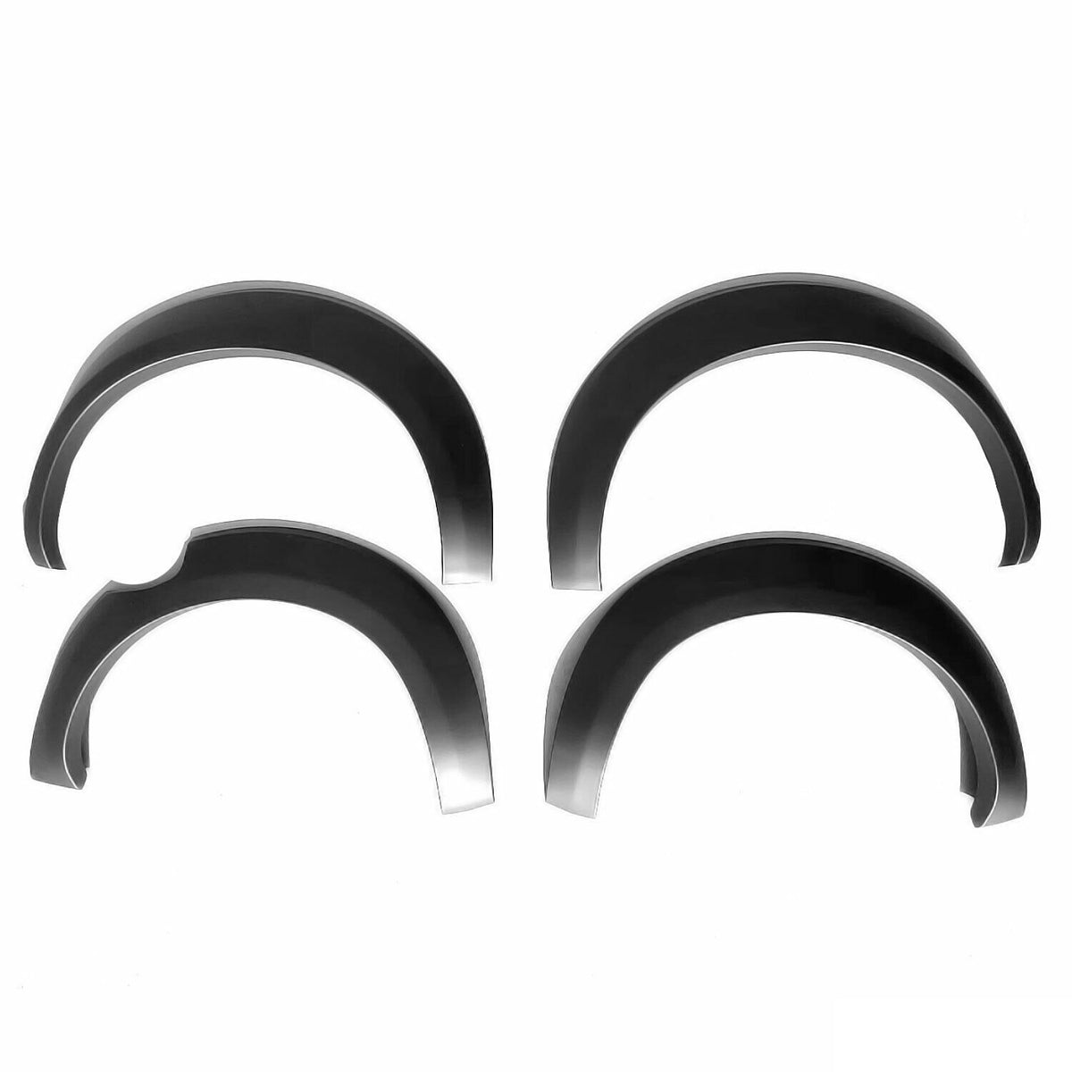 Wheel arches fender extensions for Nissan Navara 2016-2020 ABS black 4 pieces