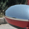 Spiegelkappen Spiegelabdeckung für Fiat Linea 2007-2020 Edelstahl Silber 2tlg