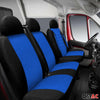 Schonbezüge Sitzbezüge für VW Crafter Mercedes Sprinter Schwarz Blau 2+1 Vorne