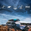 Aluminium Dachträger Gepäckträger für Range Rover Velar 2017-2022 Silber 2x