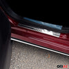 Für Ford C-Max 2010-2023 Norm Einstiegsleisten Auto Türrahmen 4x Edelstahl Chrom