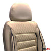 Seat covers protective covers for Fiat 500 Brava Bravo Beige 2 seat front set