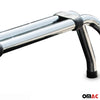 Überrollbügel Rollbar für Isuzu D-Max 2012-2021 Gefärbten Stahl Ø76 Silber