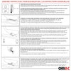 Einstiegsleisten Türschweller Edition für Kia K9 Opirus Optima Picanto Chrom 2x