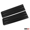 Door protection strips side protection 4x for Dacia Duster 2010-2018 ABS black 4 pieces