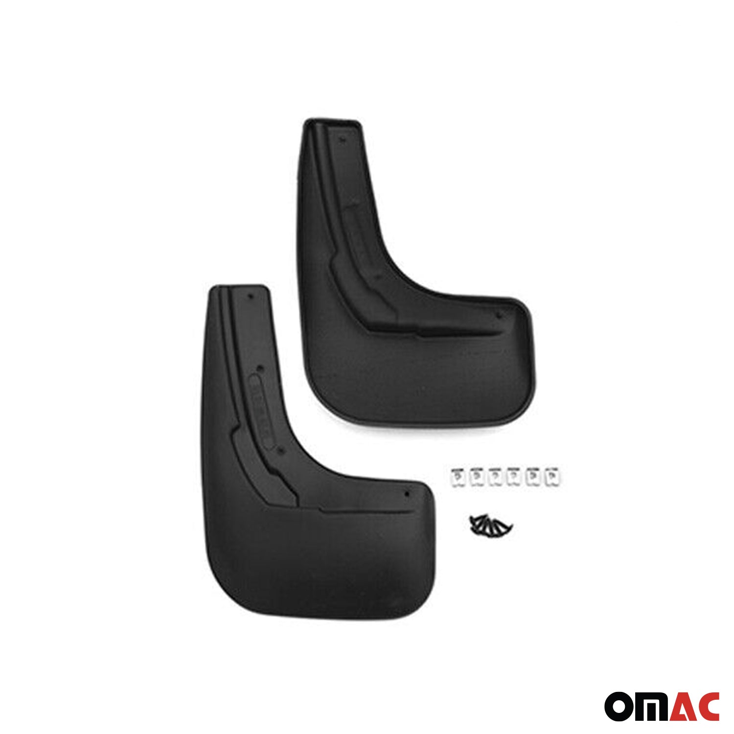 Schmutzfänger Spritzschutz Kotflügel für VW Polo 2014-2021 Kunststoff Schwarz 4x