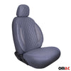 Schonbezug Sitzbezug Sitzschoner für Fiat Ducato 2006-2024 Grau 1 Sitz
