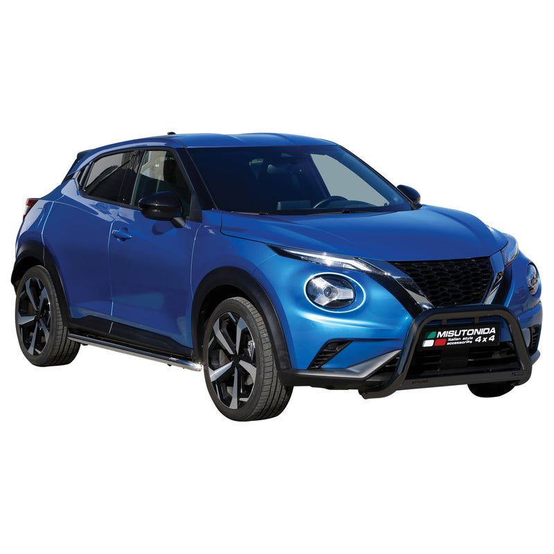 Frontbügel Frontschutzbügel für Nissan Juke 2020-2024 ø63mm Stahl Schwarz Schutz