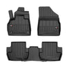 OMAC Gummi Fußmatten für Citroen DS5 2011-2015 Premium TPE Automatten Schwarz 3x
