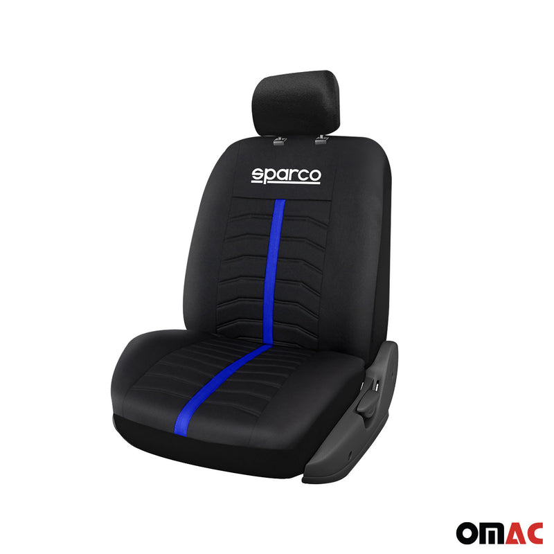 SPARCO Sitzbezüge Schonbezüge Autositzbezüge Universell Blau Rot Vorne Hinten
