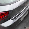 Loading sill protection bumper for Seat Ibiza 2017-2021 stainless steel carbon fiber films