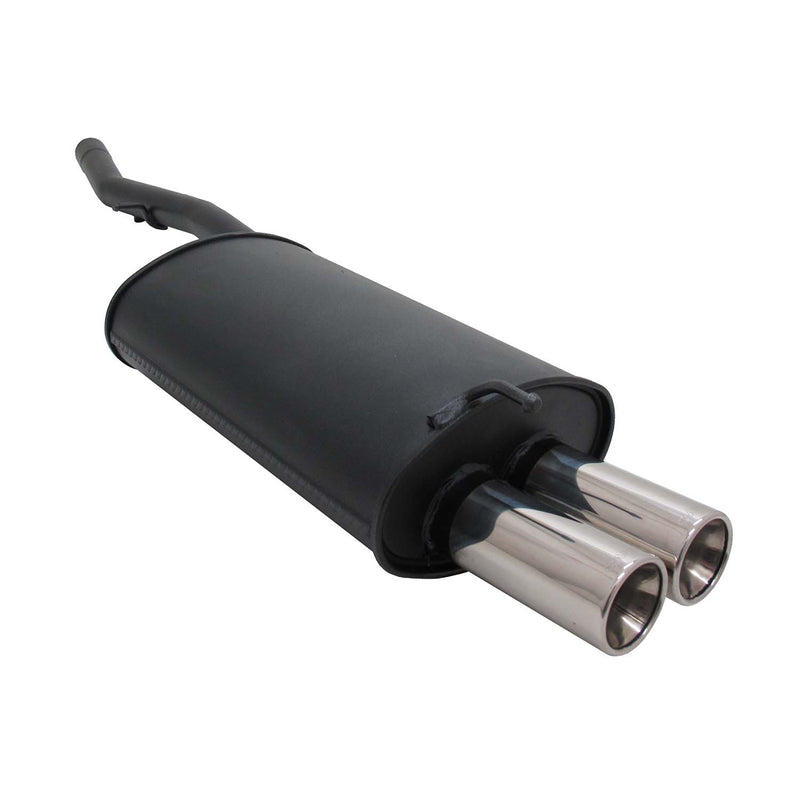 Novus Sportauspuff für BMW E46 318d / 320d 2x76mm Endschalldämpfer mit ABE