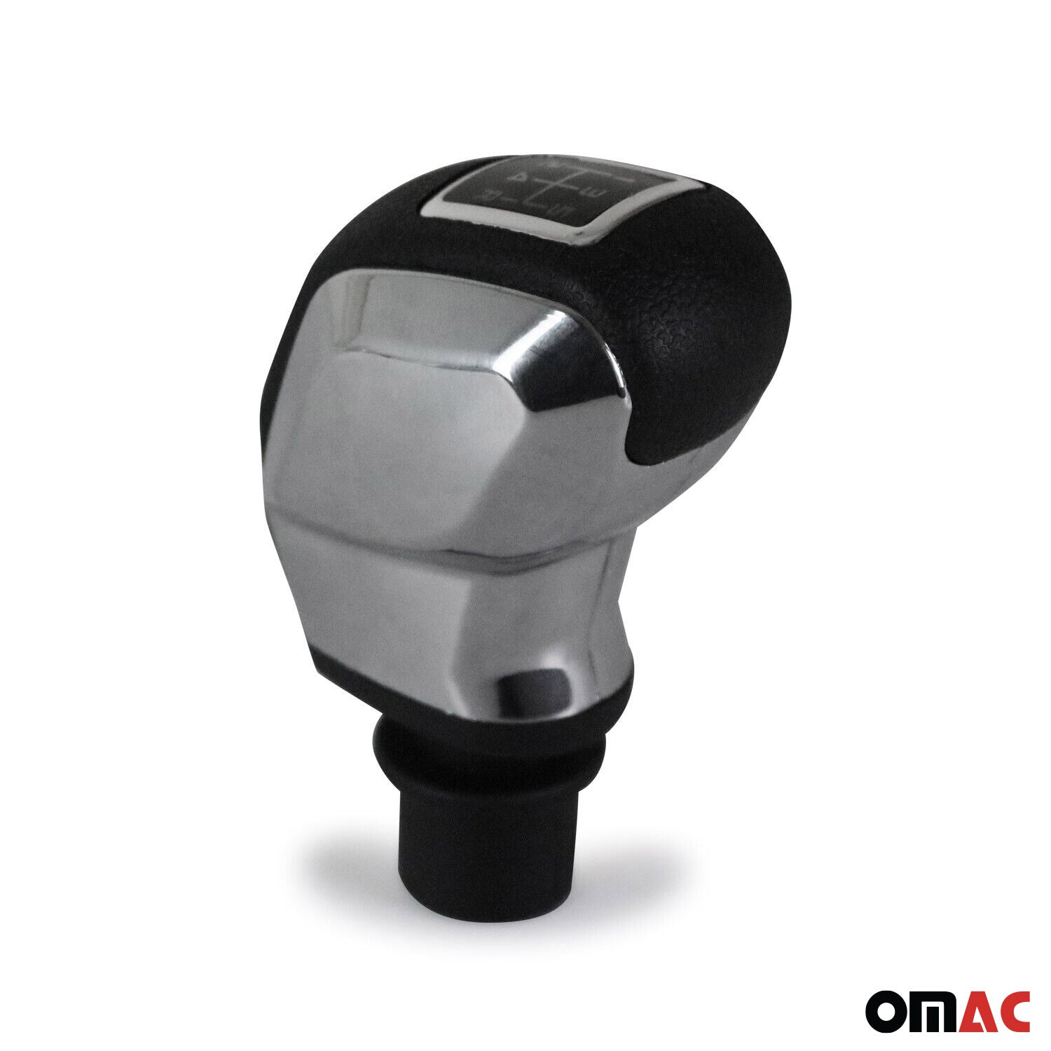 Schaltknauf Schaltknopf für Peugeot 301 2012-2026 5 Gang Kunstleder Chrome 1x