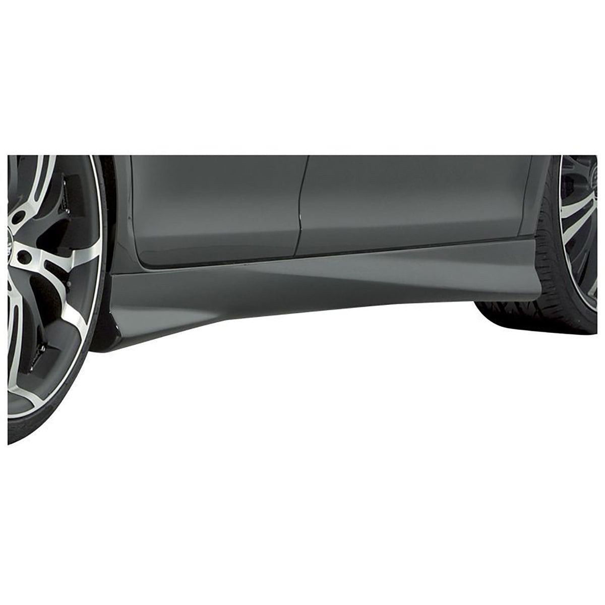 RDX side skirts for Peugeot 207 3 5 doors 2006-2023 ABS with TÜV unpainted
