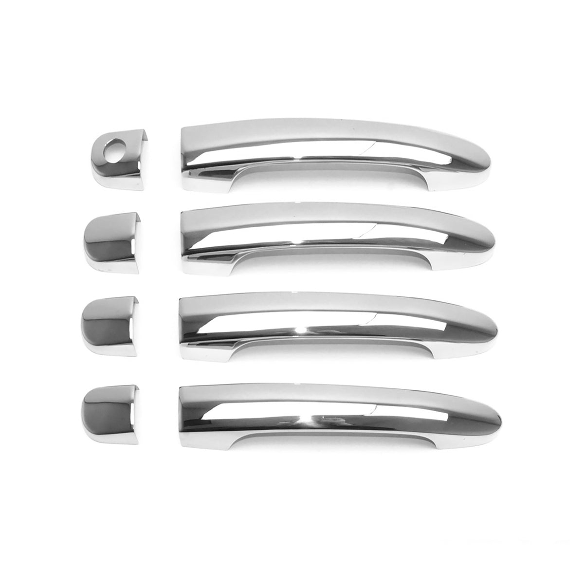 Door handle cover door handle caps for Fiat Bravo 2007-2014 4-door stainless steel silver 8x